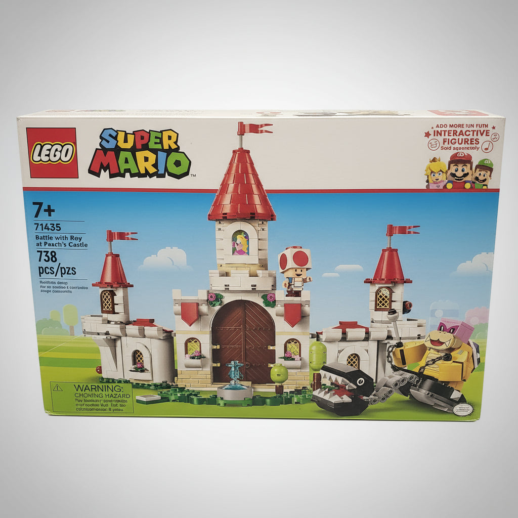 LEGO® Battle with Roy at Peach's Castle Box front