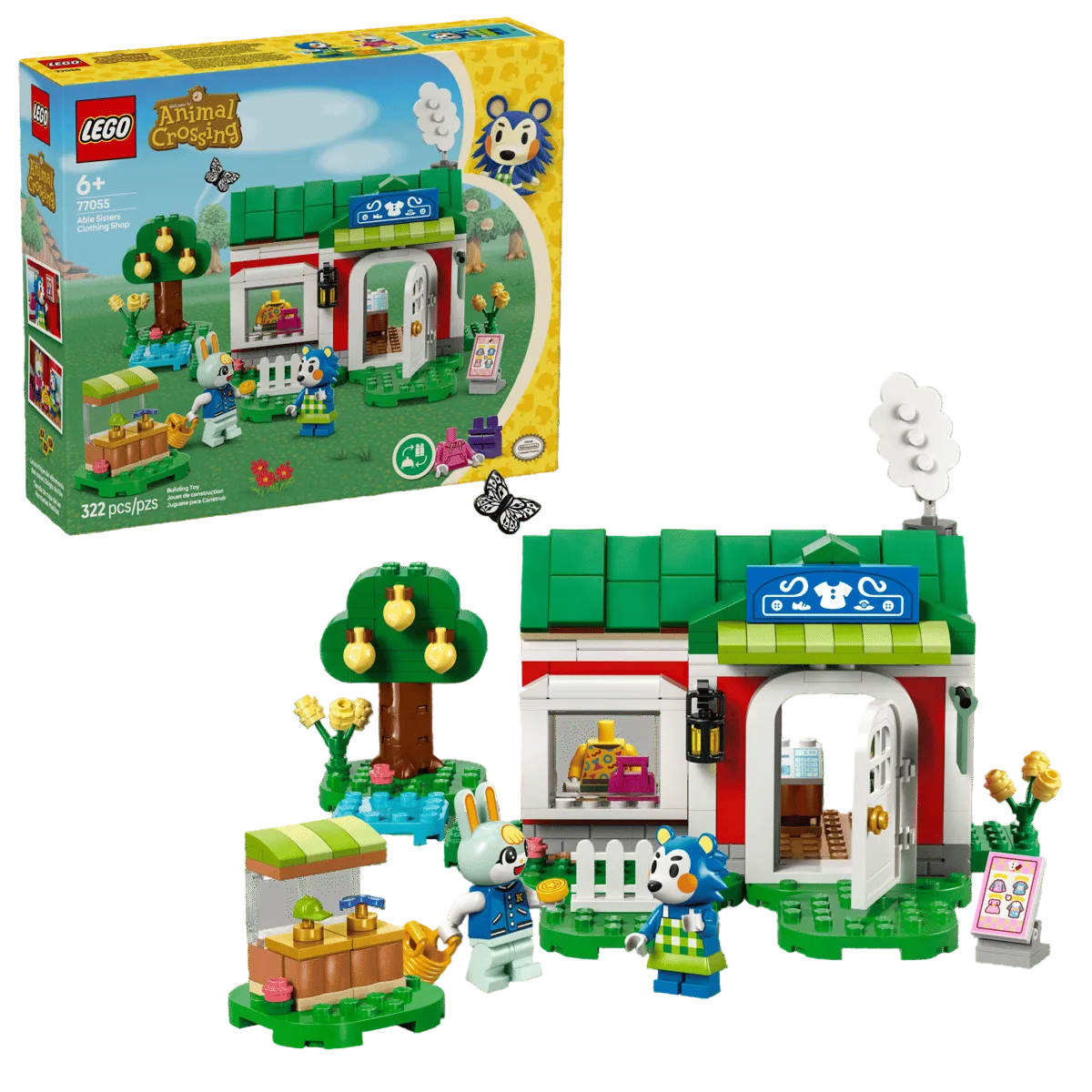 Lego Animal Crossing Clothing Shop Set