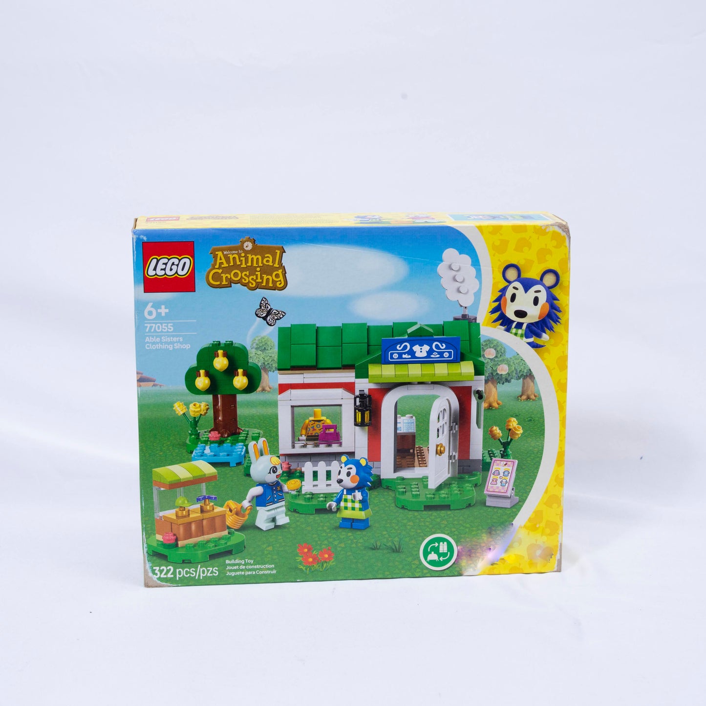 Lego Animal Crossing Clothing Shop Box Front