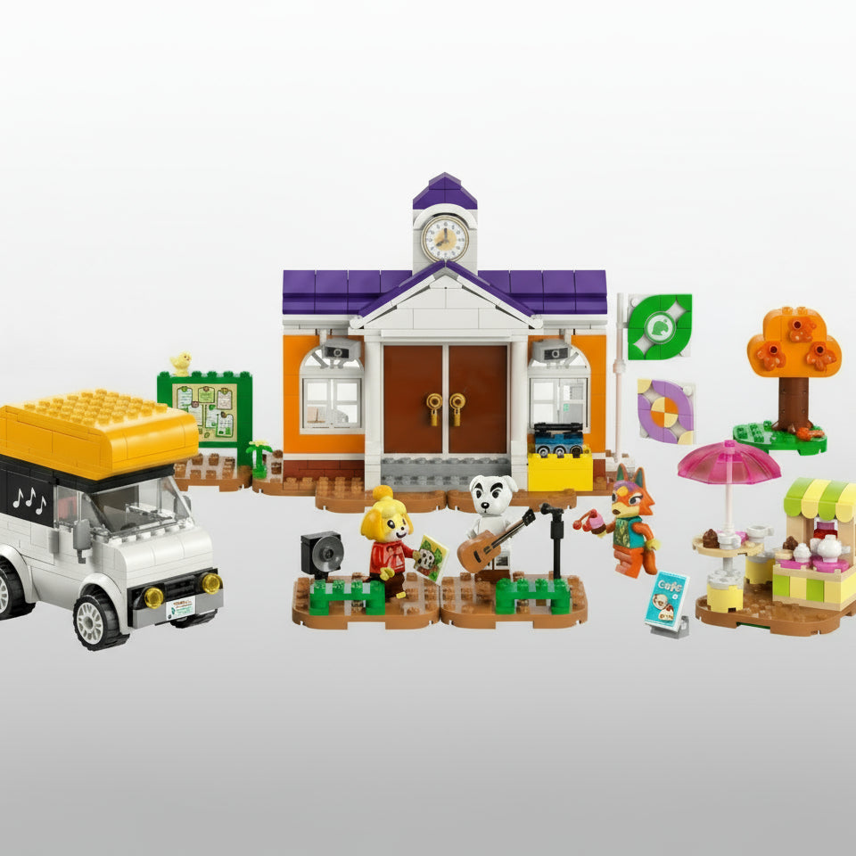 Lego Animal Crossings KKs Concert at the Plaza Set