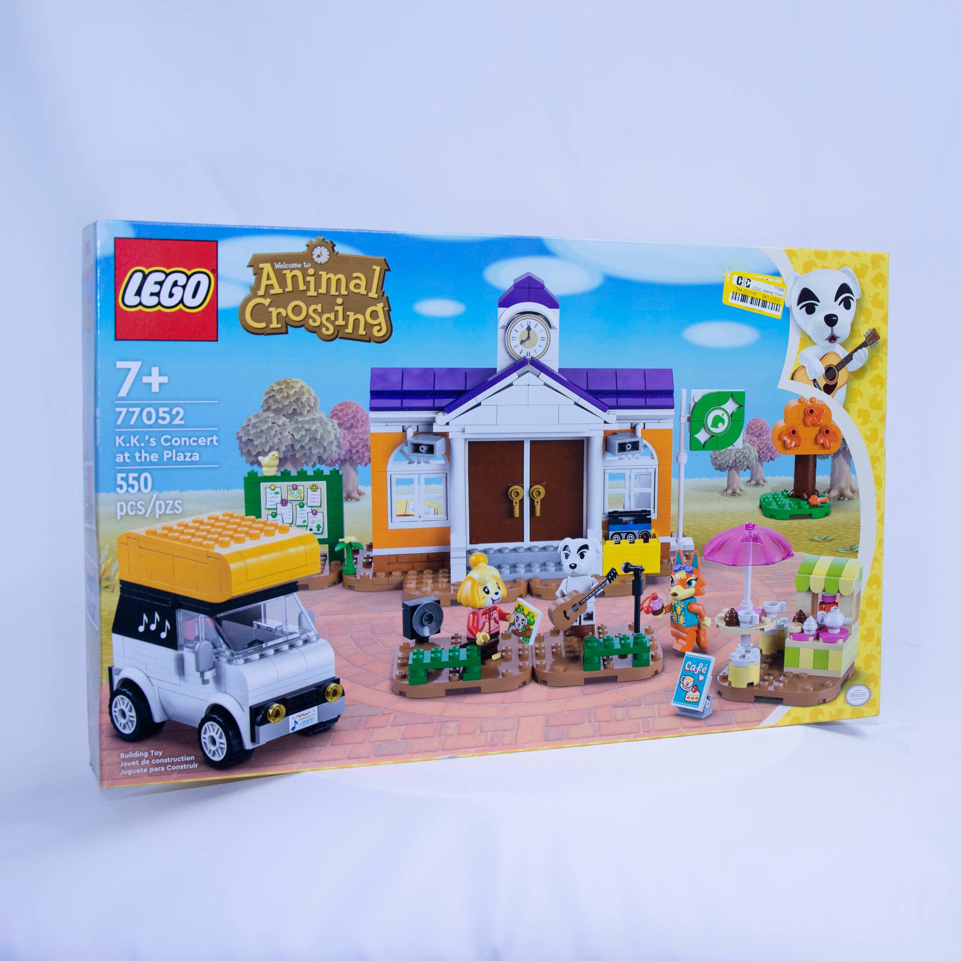 Lego Animal Crossings KKs Concert at the Plaza Box Front