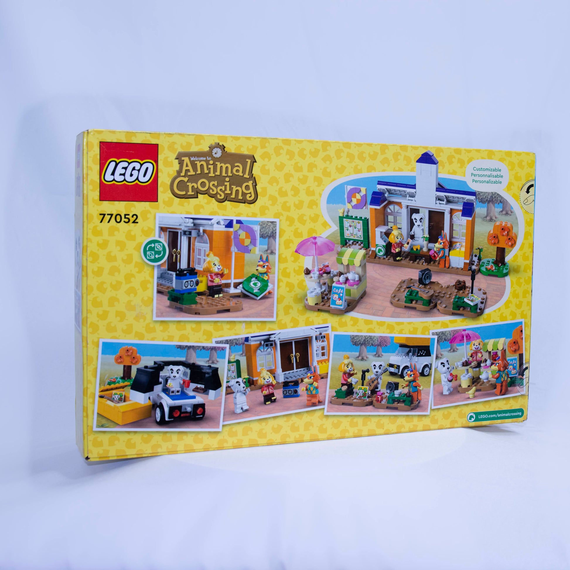 Lego Animal Crossings KKs Concert at the Plaza Box Back