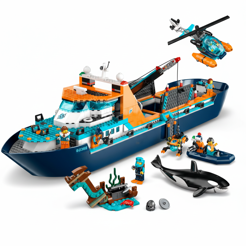 Lego City Arctic Explorer Ship