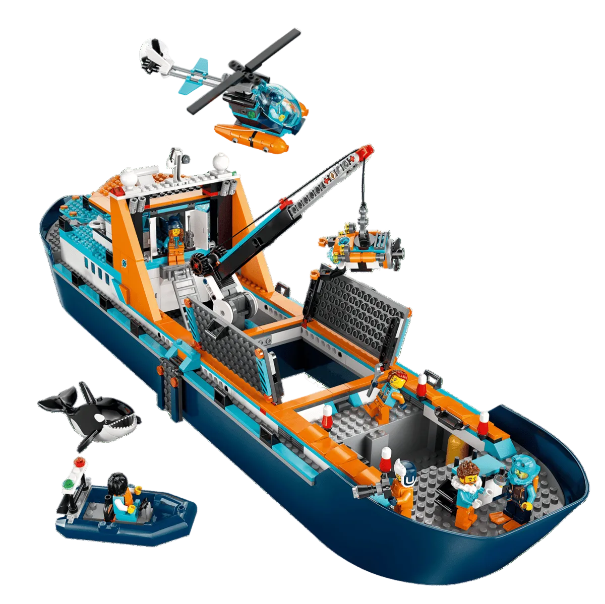 Lego City Arctic Explorer Ship