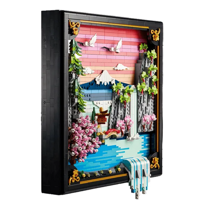 Lego Art Japanese Cherry Blossom Landscape