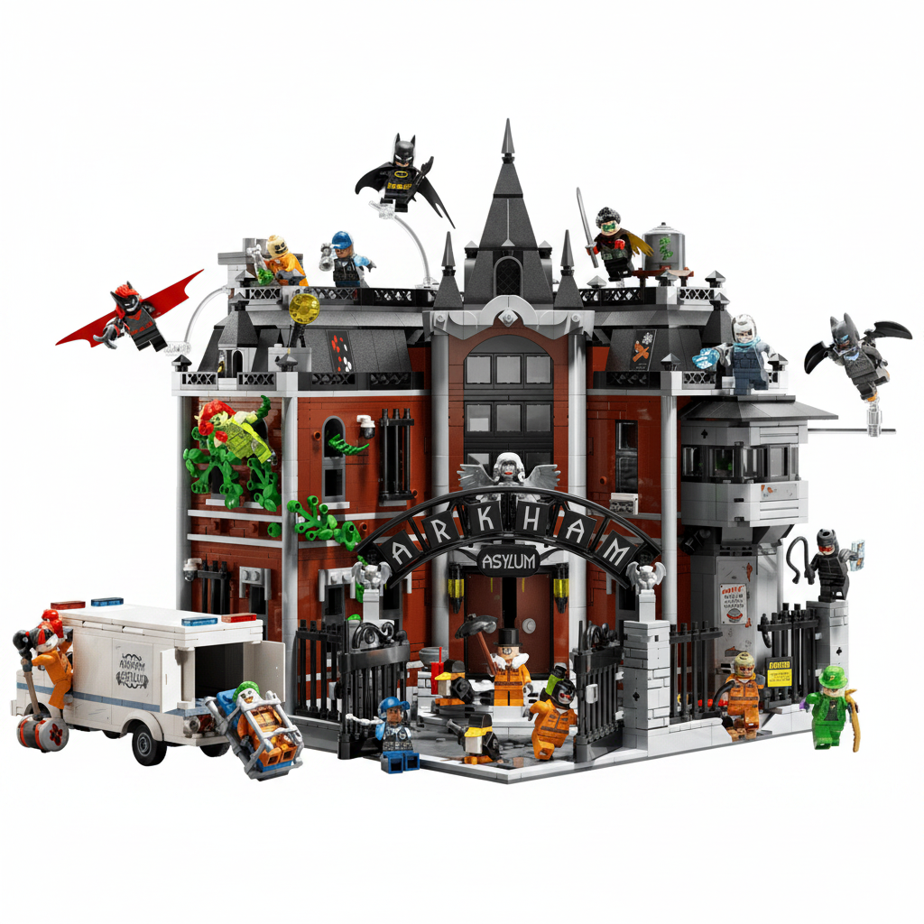 Lego Batman Arkham Asylum Set
