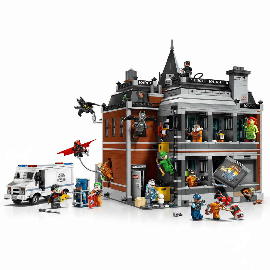 Lego Batman Arkham Asylum Action