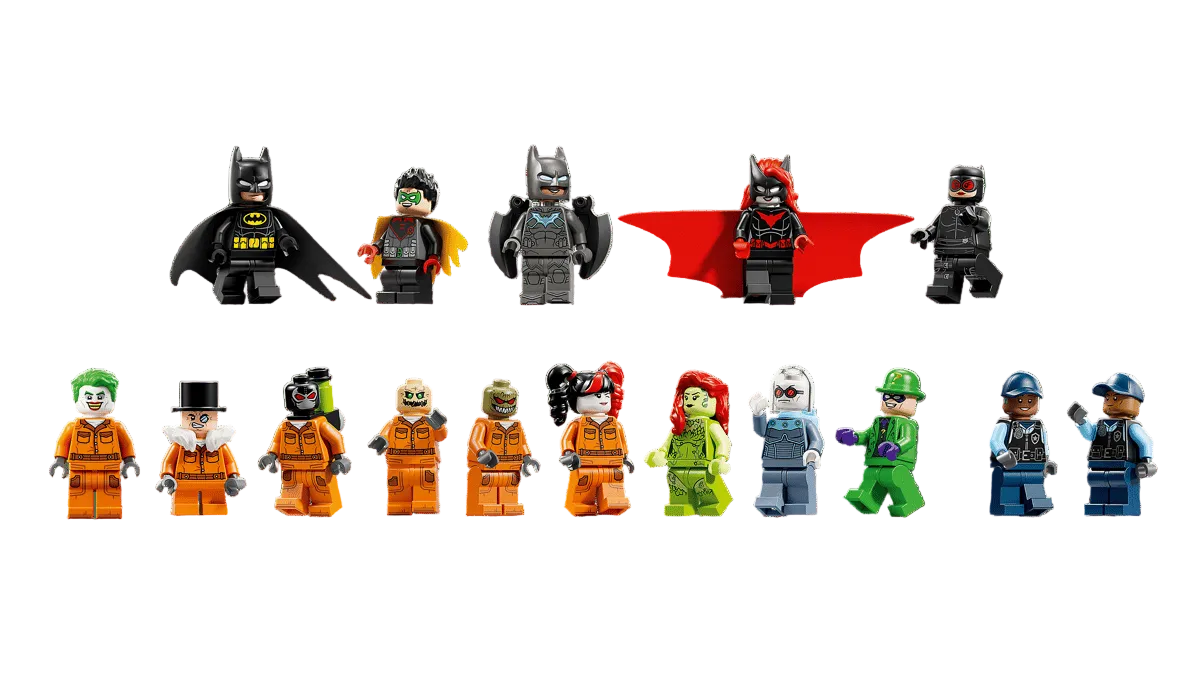 Lego Batman Arkham Asylum Figures