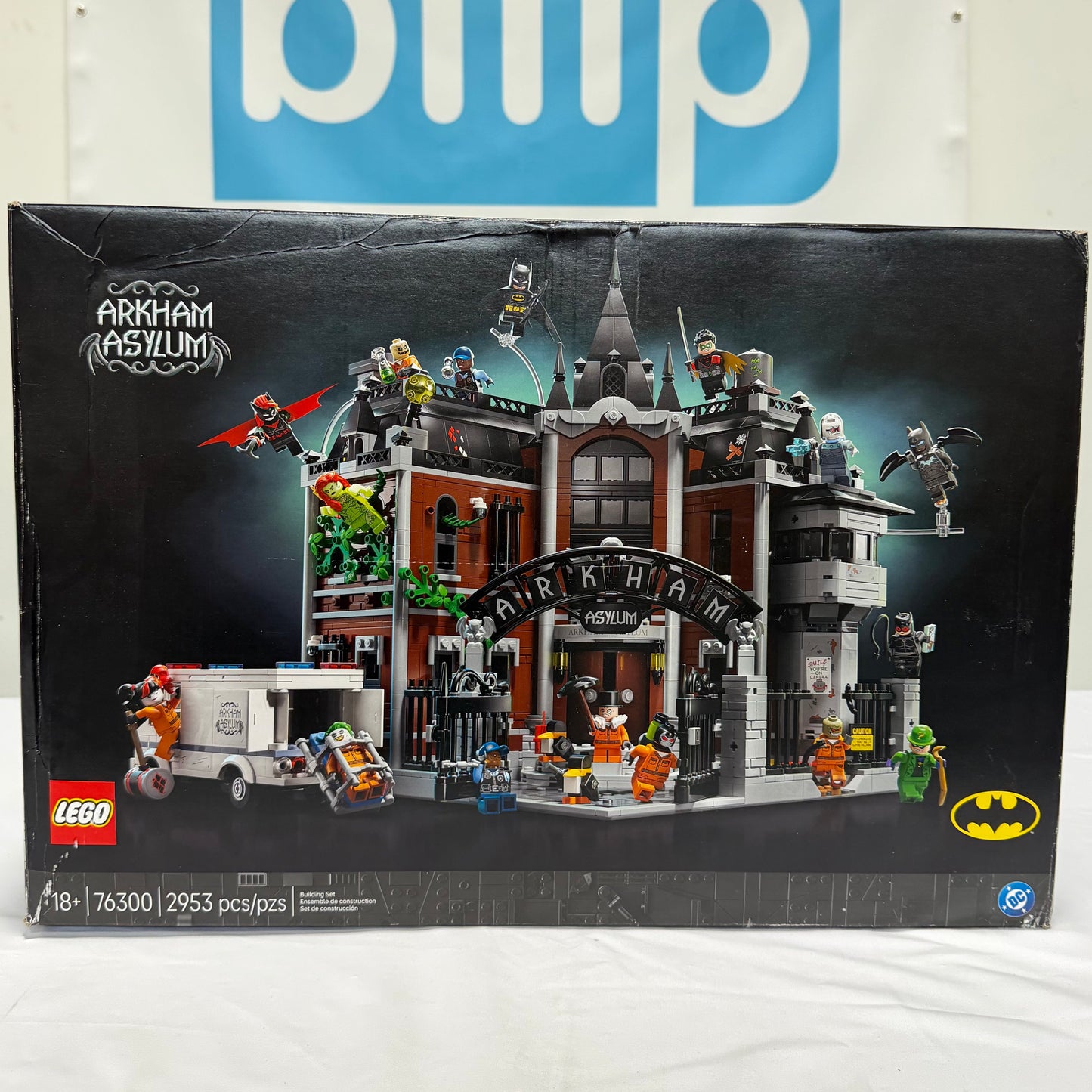 Lego Batman Arkham Asylum Box Front