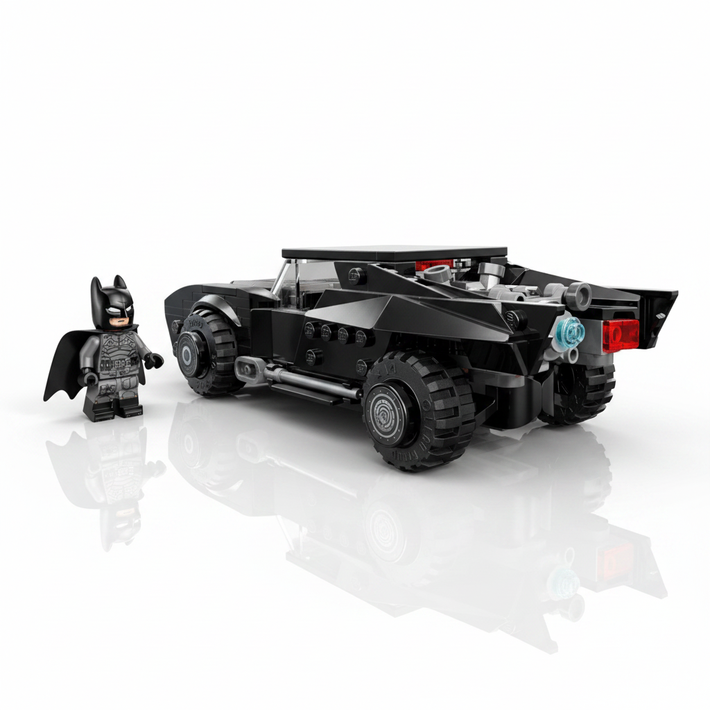 Lego Batman Batmobile Side View