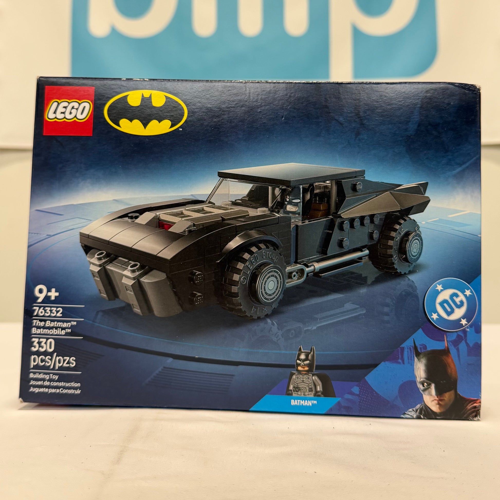 Lego Batman Batmobile Box Front