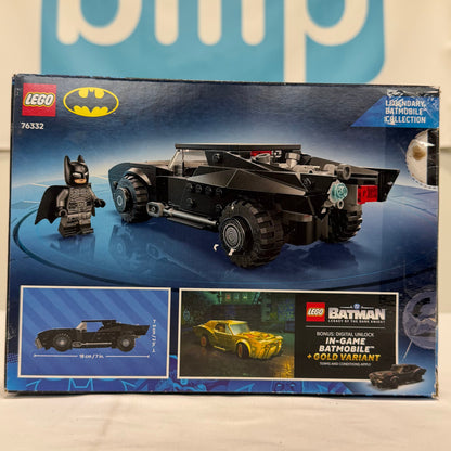 Lego Batman Batmobile Box Back