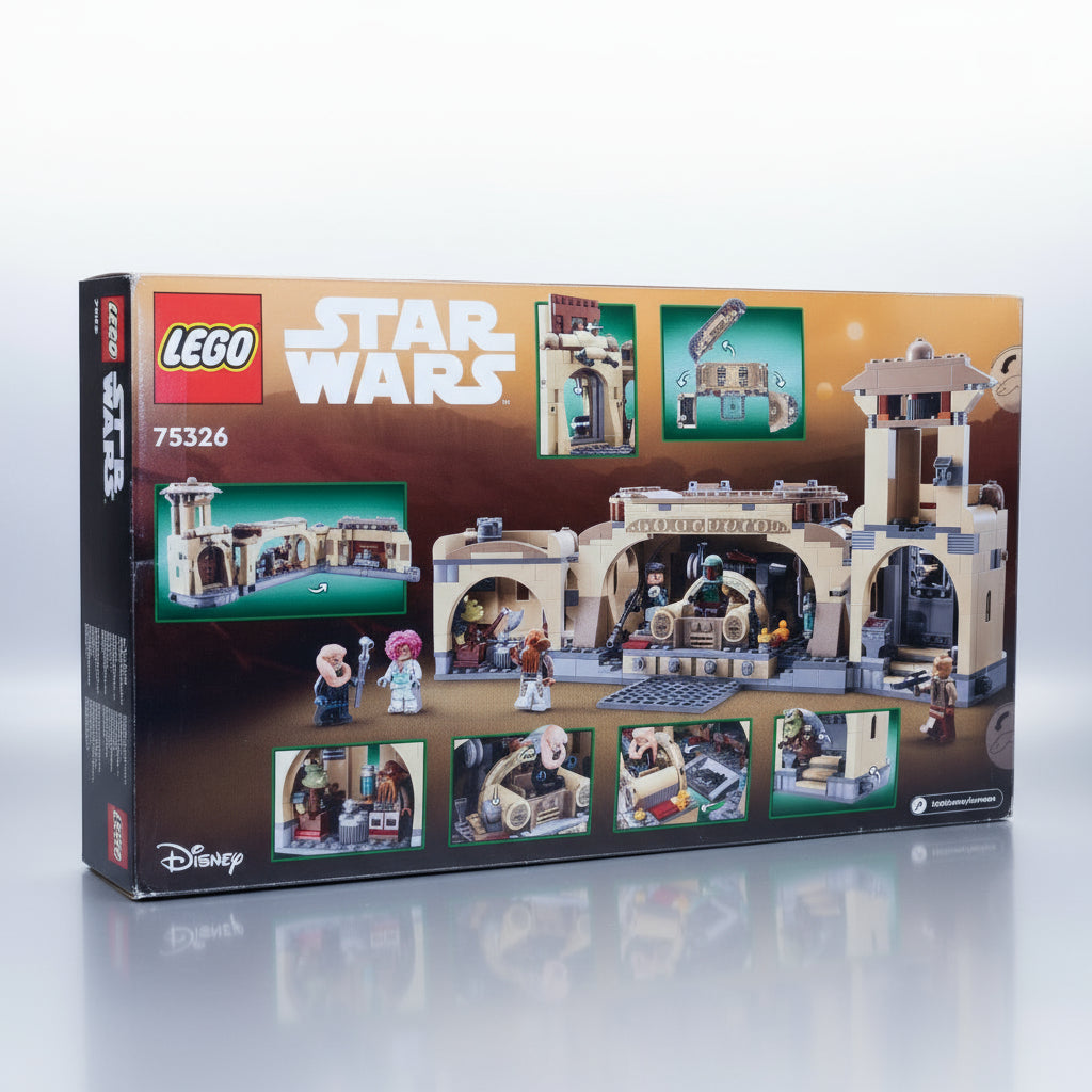lego boba fett throne room box back