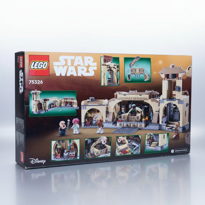 lego boba fett throne room box back