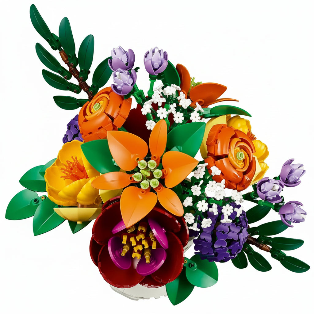 Lego Botanicals Flower Arrangement Top View