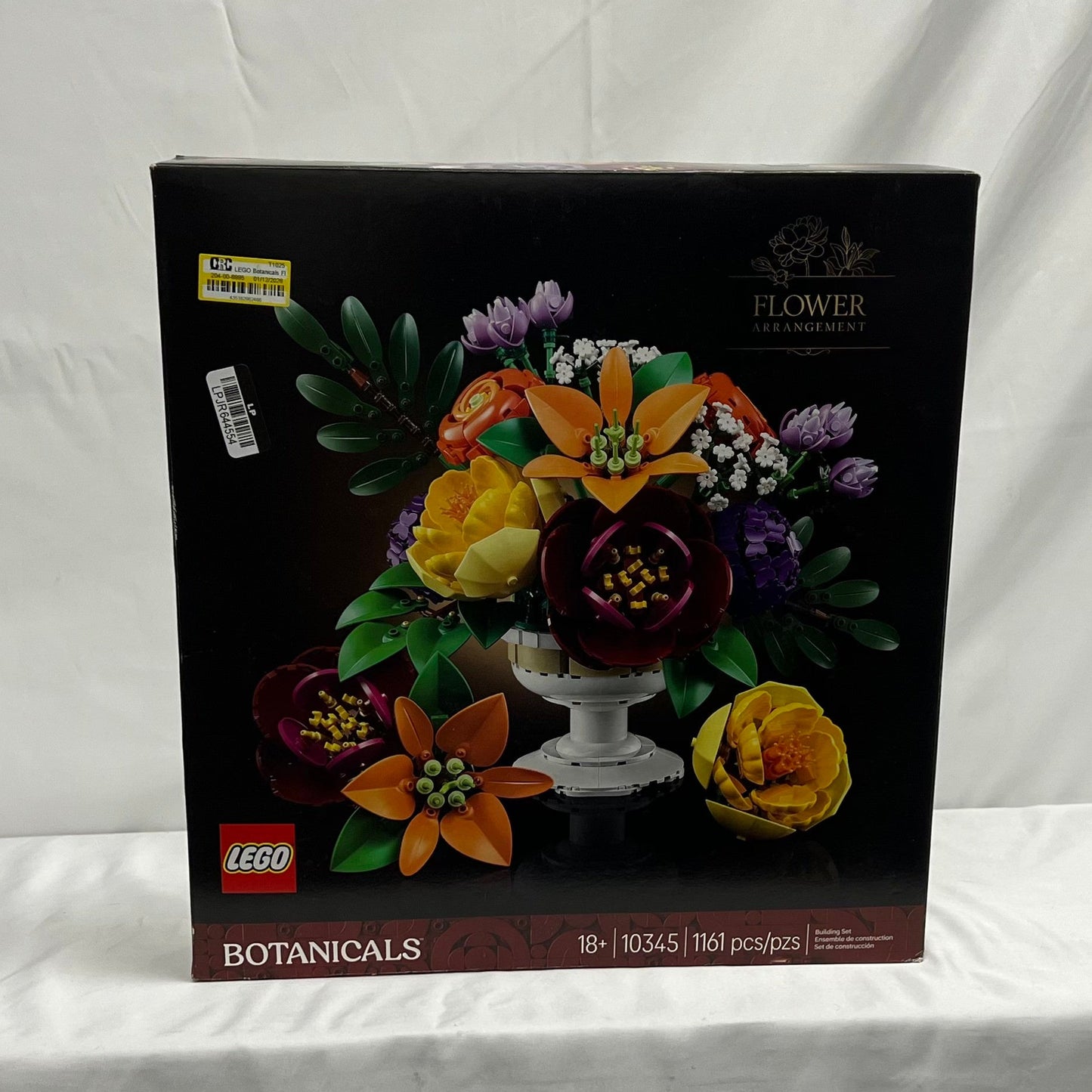 Lego Botanicals Flower Arrangement Box Front
