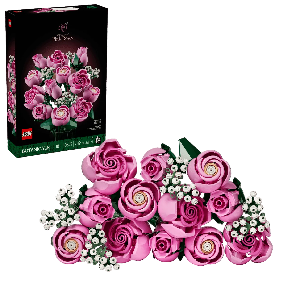 Lego Botanicals Pink Roses