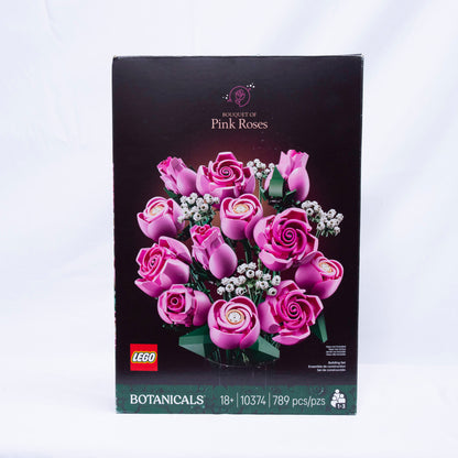 Lego Botanicals Pink Roses Box Front