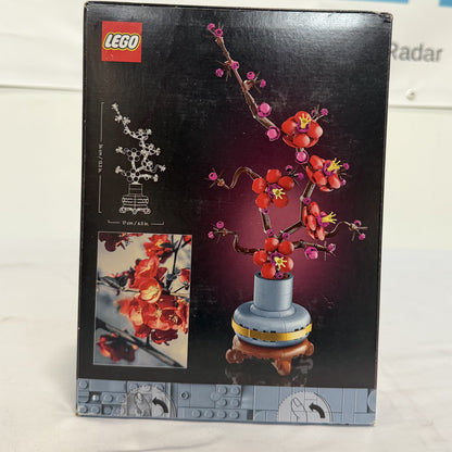 Lego Botanicals Plum Blossom Box Back