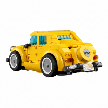 Lego Transformers Bumblebee Vehicle back