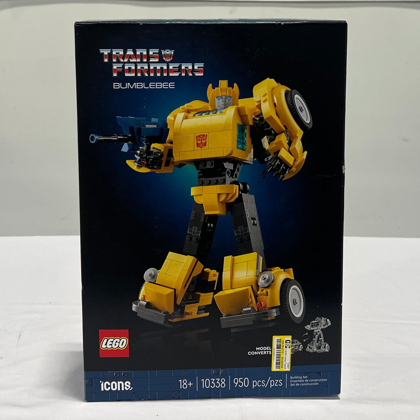 Lego Transformers Bumblebee Box Front