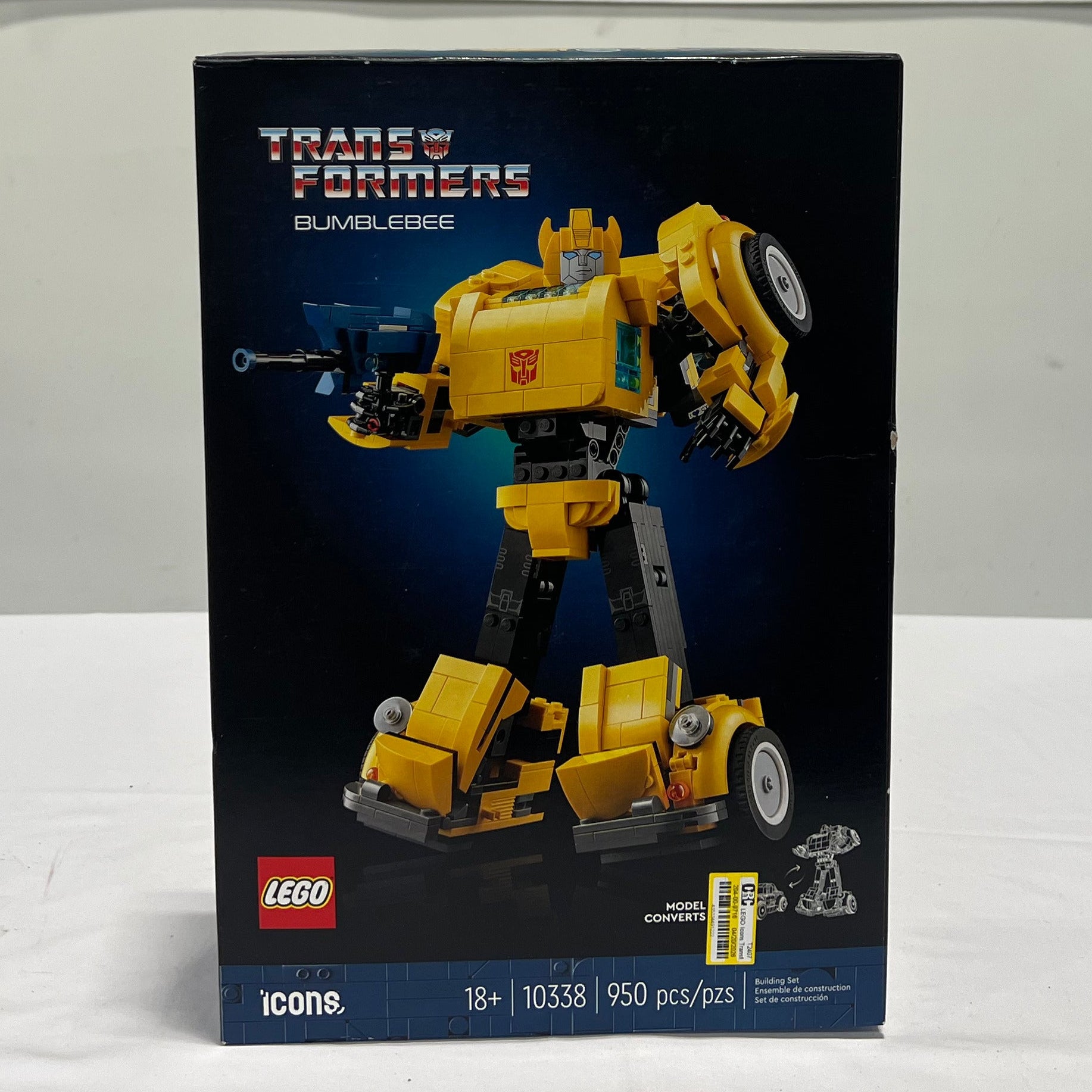 Lego Transformers Bumblebee Box Front