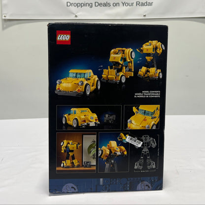 Lego Transformers Bumblebee Box Back