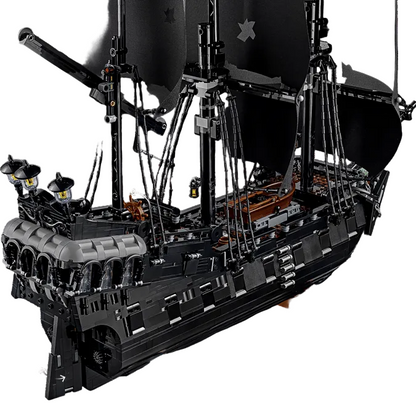 Lego Captain Jack Sparrow Pirate Ship Side View