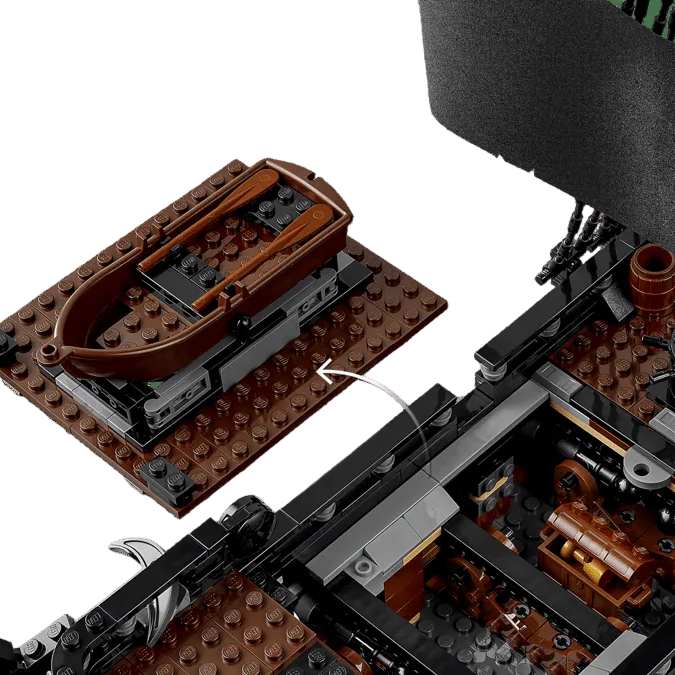 Lego Captain Jack Sparrow Pirate Ship  Life Boat