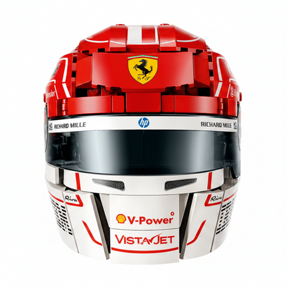 Lego Editions Charles LeClerc Helmet Front View