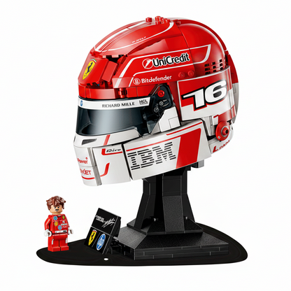 Lego Editions Charles LeClerc Helmet Side View
