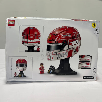 Lego Editions Charles LeClerc Helmet Box Back