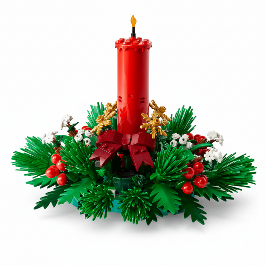 Lego Christmas Table Decoration