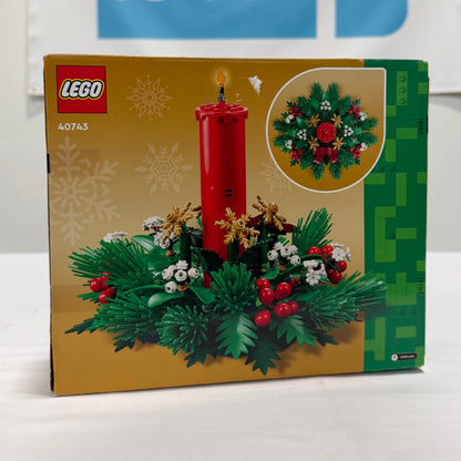 Lego Christmas Table Decoration Box Back