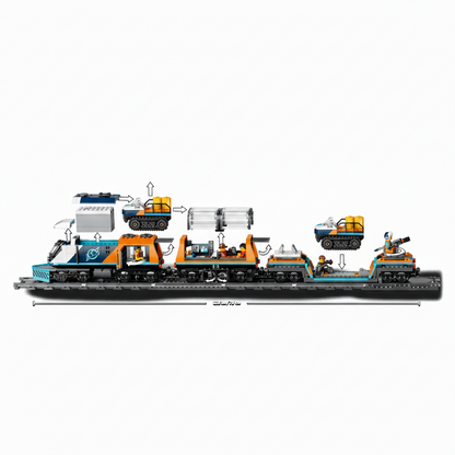 Lego City Arctic Explorer Train Remote Control