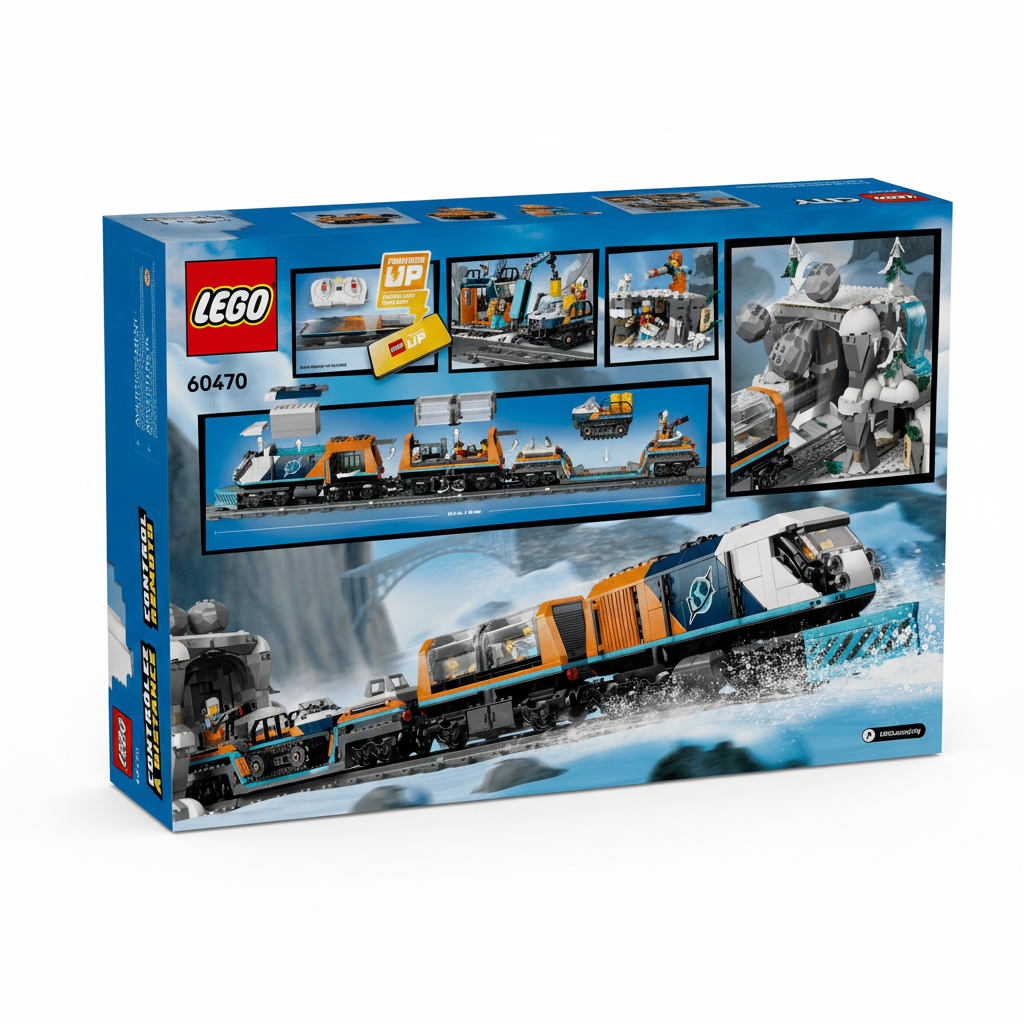 Lego City Arctic Explorer Train Remote Control Box