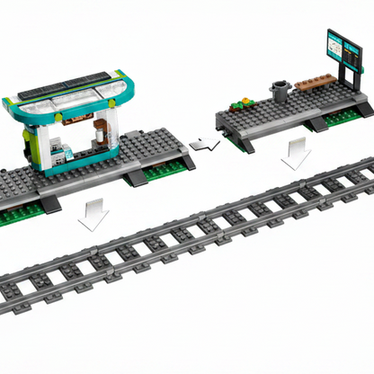 Lego City Downtown Streetcar Platform