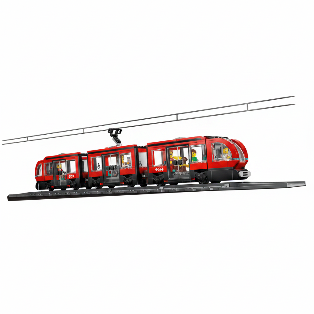 Lego City Downtown Streetcar 