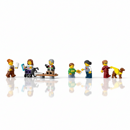 Lego City Downtown Streetcar Figures