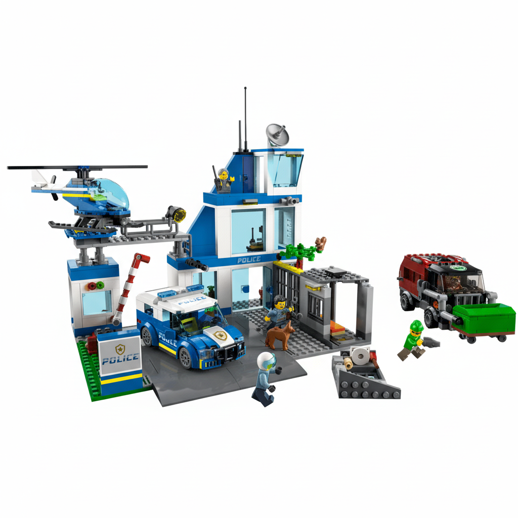 Lego City Police Station Set
