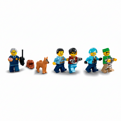 Lego City Police Station Figures