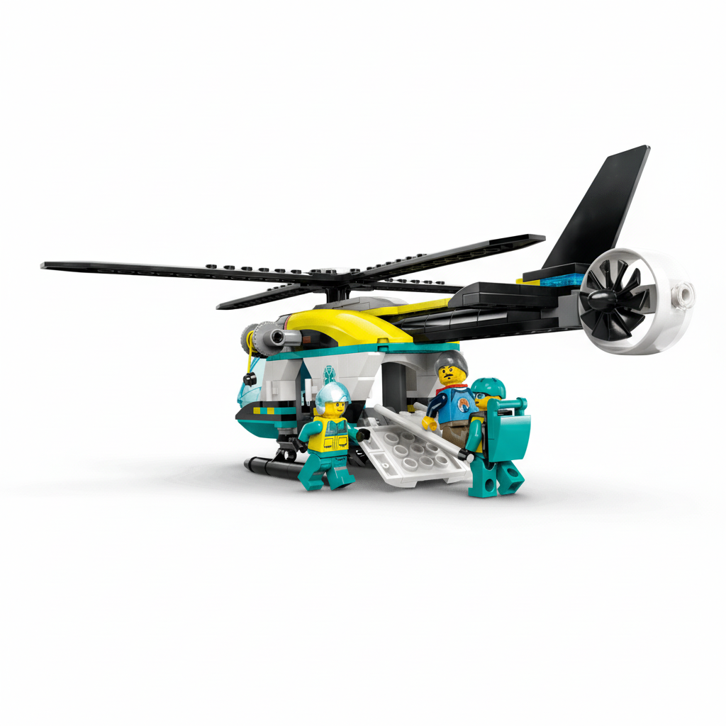 Lego City Emergency Rescue Helicopter