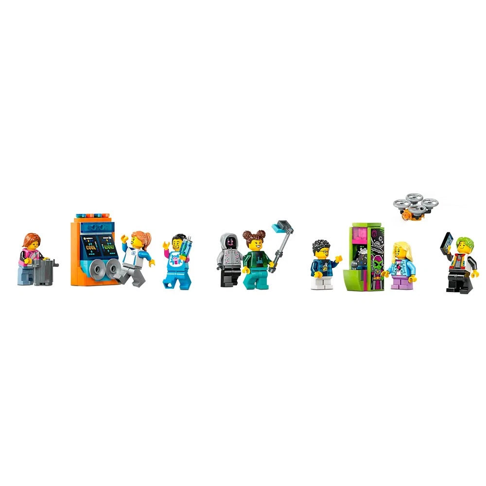 Lego City Robot World Roller Coaster Figures