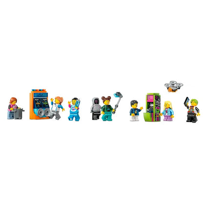 Lego City Robot World Roller Coaster Figures
