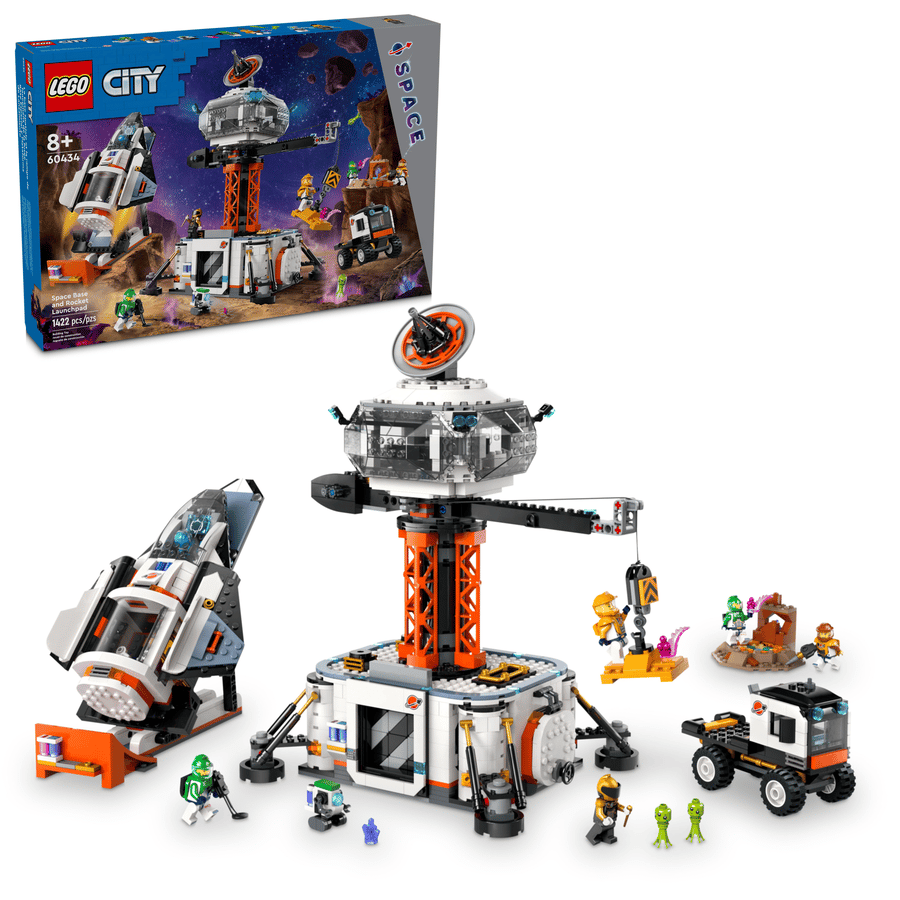 Lego City Space Base and Rocket Launchpad