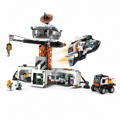 Lego City Space Base and Rocket Launchpad Set