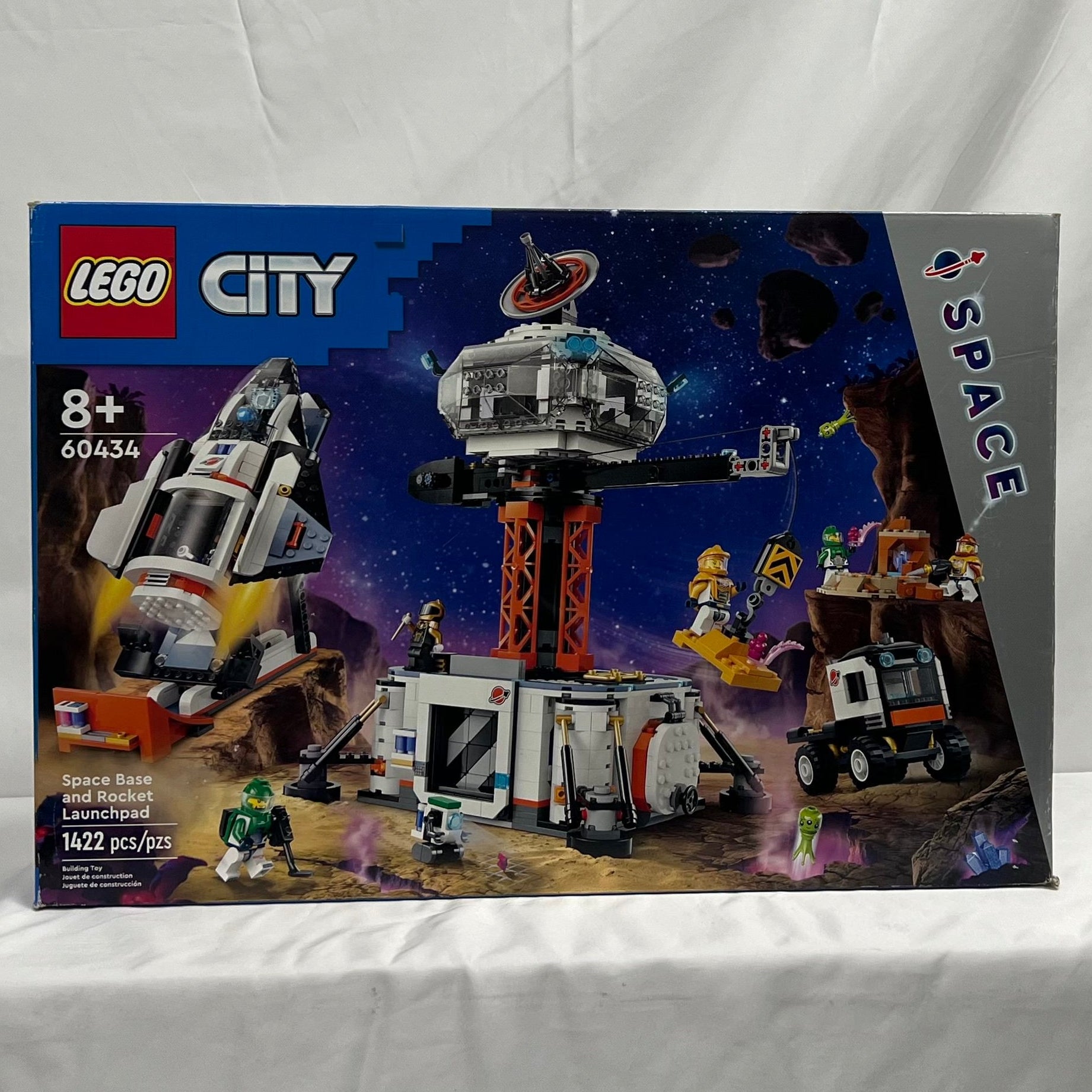 Lego City Space Base and Rocket Launchpad Box Front