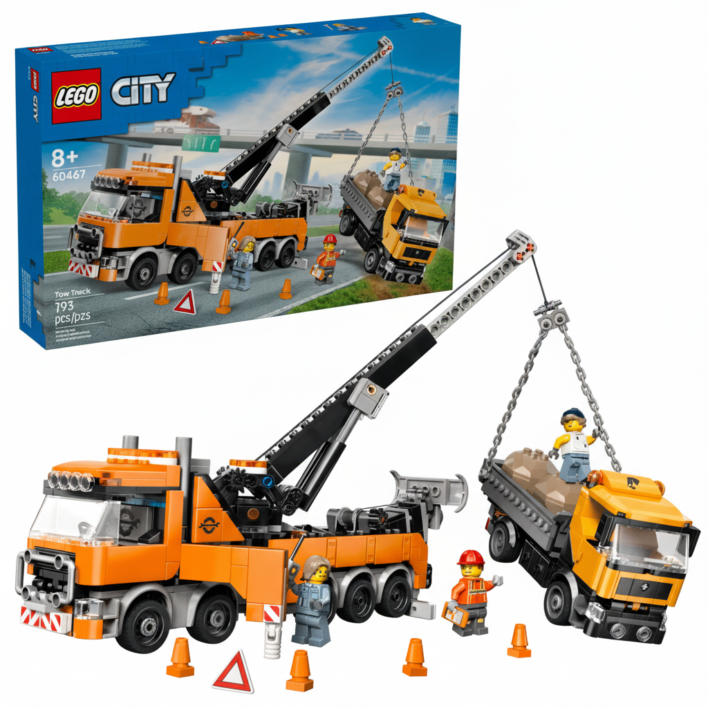 Lego City Tow Truck Set