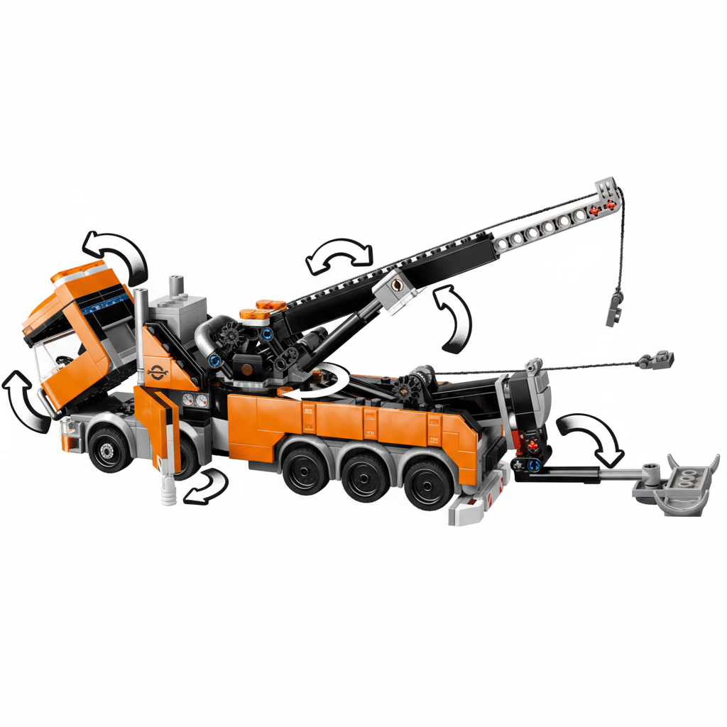 Lego City Tow Truck 