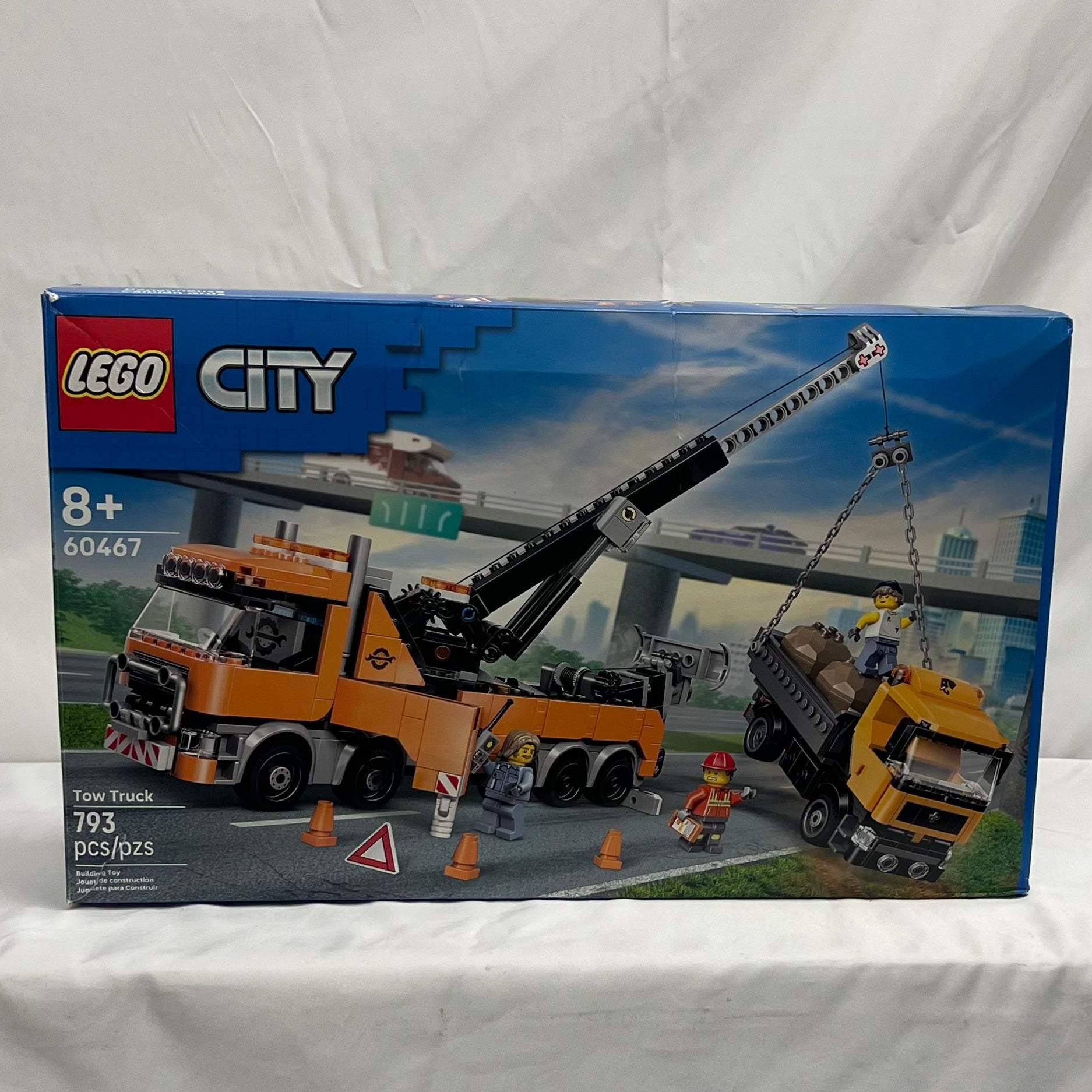 Lego City Tow Truck Box Front